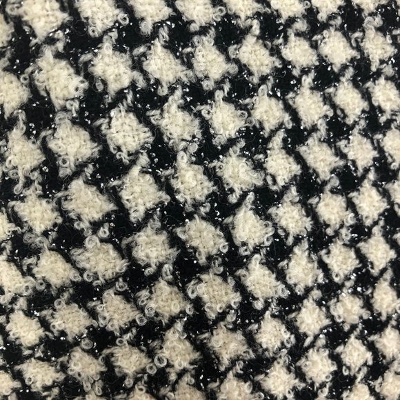 Vintage Pendleton Wool Black White Houndstooth Separates Suit Blazer Jacket Skir - Picture 4 of 15